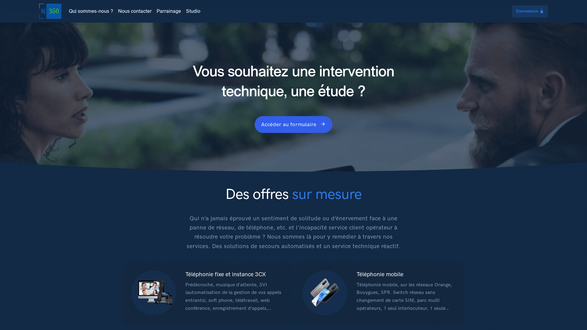 Image du site web n360.fr